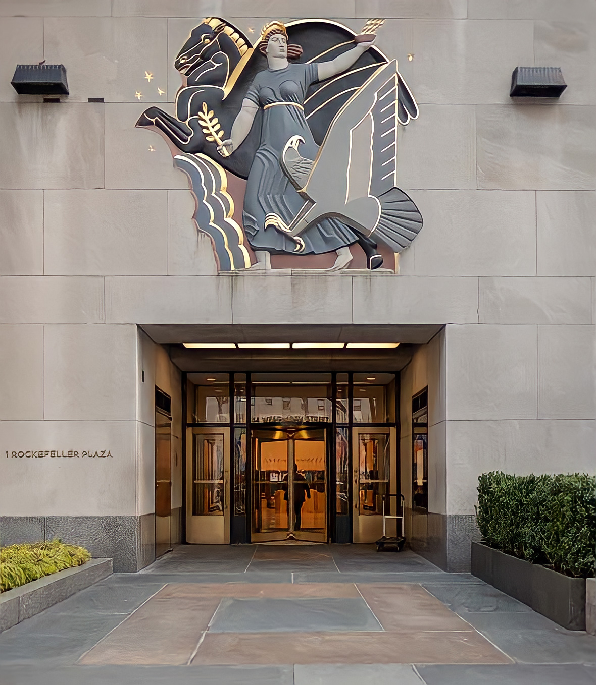 Exterior of 1 Rockefeller Center